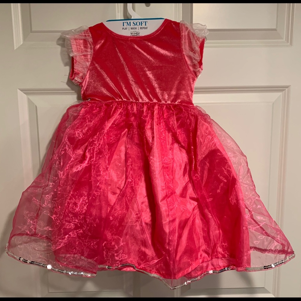 Little Adventures Girls’ Pink Princess Dress NWT